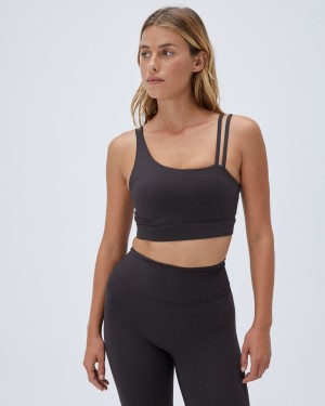 Adanola Ultimate Asymmetric Double Strap Bra Koffie | 41523-WIBY