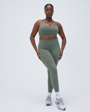Adanola Ultimate Leggings Khaki Groen | 28053-OXNY